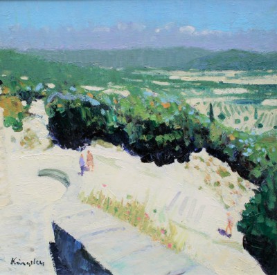 JOHN KINGSLEY - luberon valley at gordes